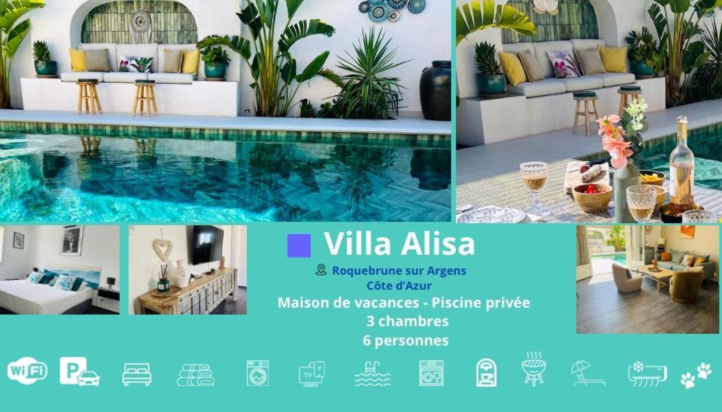 Villa Alisa Avec Piscine Privee 로크부른수르알젠스 외부 사진